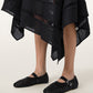 Black נעלי בובה קלועות לנשים Sabine ALLSAINTS