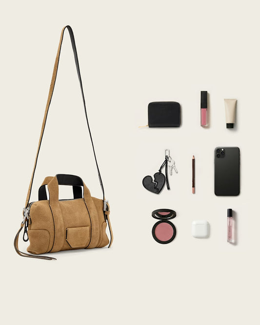 תיק צד לנשים Ares Compact Suede