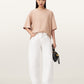 Seashell טי שירט קצרה לנשים Covenant Amelie Tee ALLSAINTS