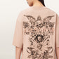 Wheat טי שירט קצרה לנשים Covenant Amelie Tee ALLSAINTS
