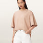 Seashell טי שירט קצרה לנשים Covenant Amelie Tee ALLSAINTS