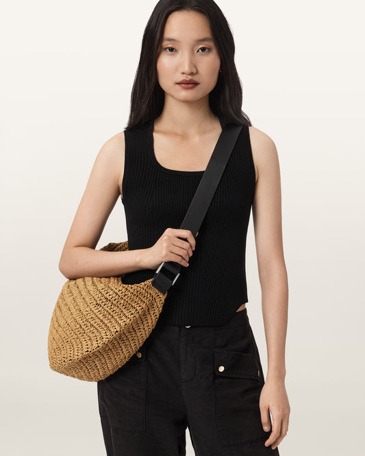 Seashell LUNA PAPER SHLDR תיק צד ALLSAINTS