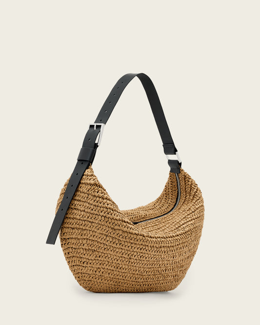 Lavender LUNA PAPER SHLDR תיק צד ALLSAINTS