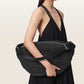 Black תיק צד קש לנשים Luna ALLSAINTS