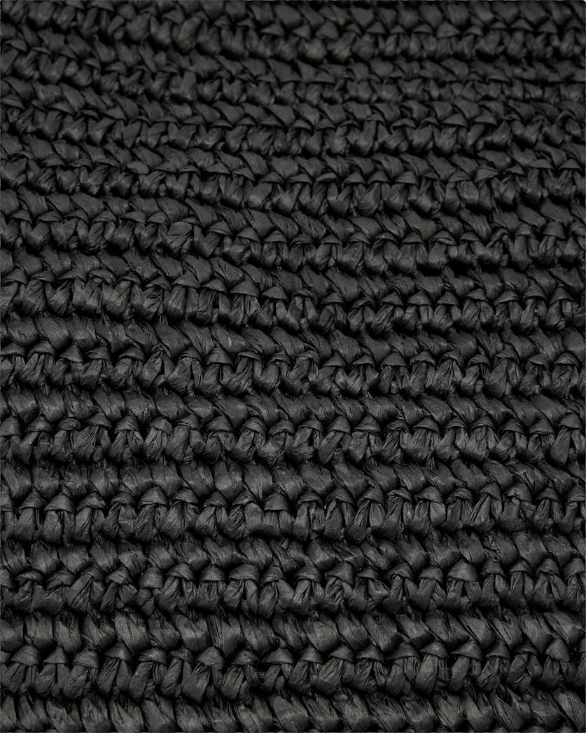 Dark Slate Gray תיק צד קש לנשים Luna ALLSAINTS
