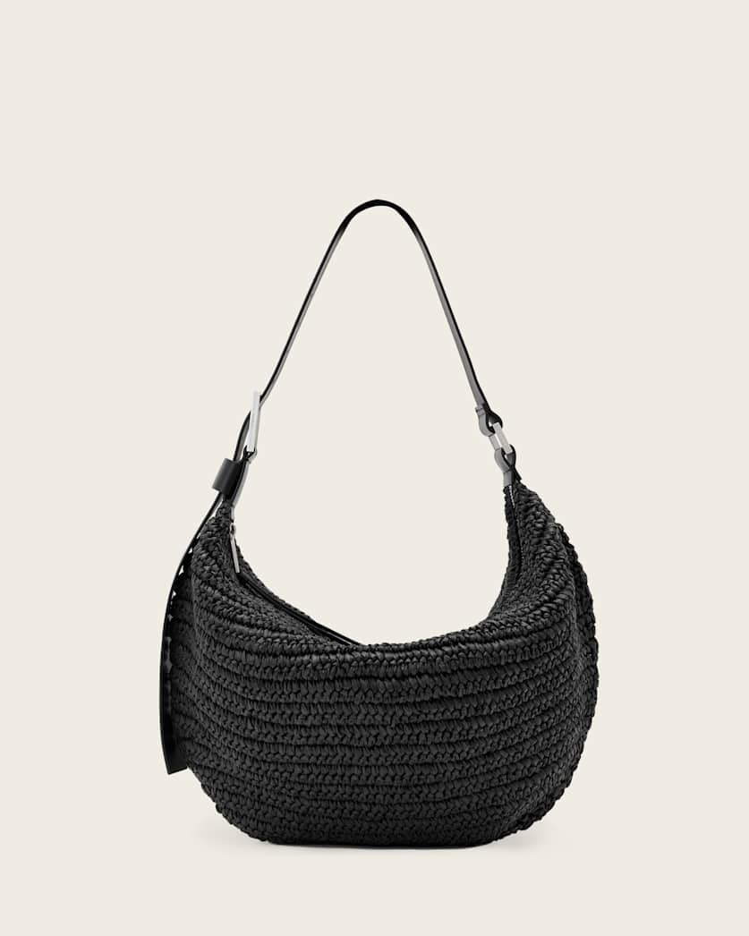 Lavender תיק צד קש לנשים Luna ALLSAINTS