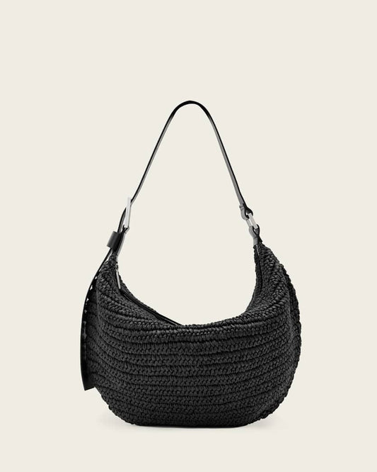 Lavender תיק צד קש לנשים Luna ALLSAINTS