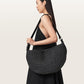 Dark Slate Gray תיק צד קש לנשים Luna ALLSAINTS