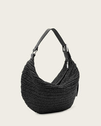 Lavender תיק צד קש לנשים Luna ALLSAINTS