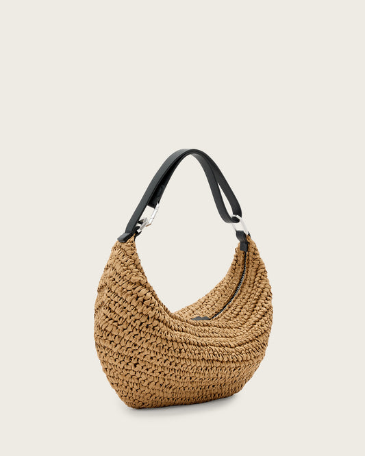 Lavender LUNA MICRO PAPER BAG תיק צד ALLSAINTS