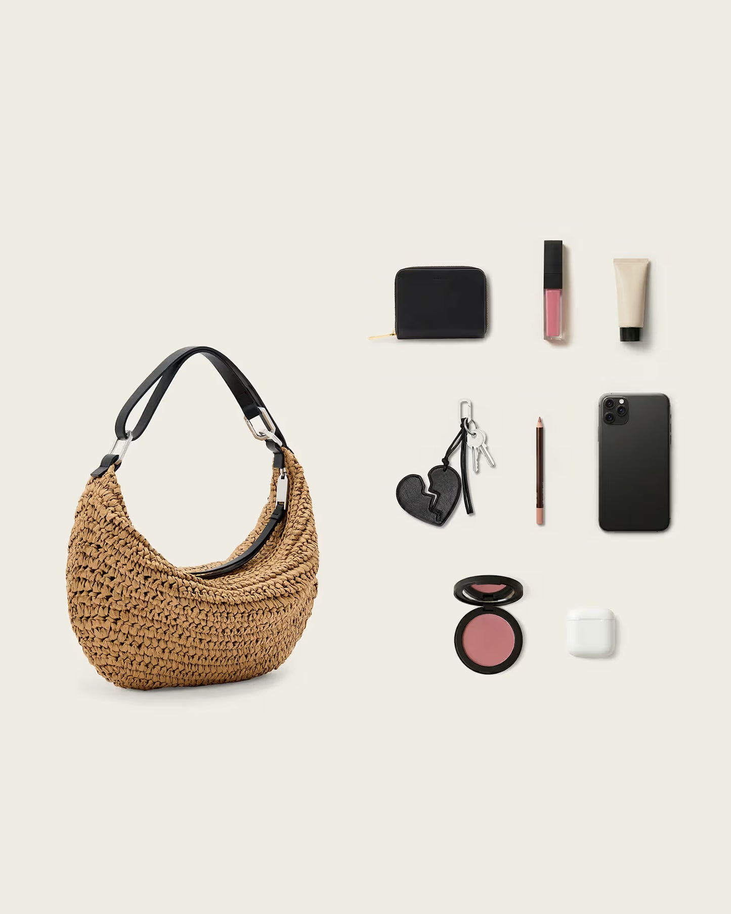 תיק צד לנשים Luna Micro Paper