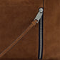 Saddle Brown Alba suede תיק צד לנשים ALLSAINTS
