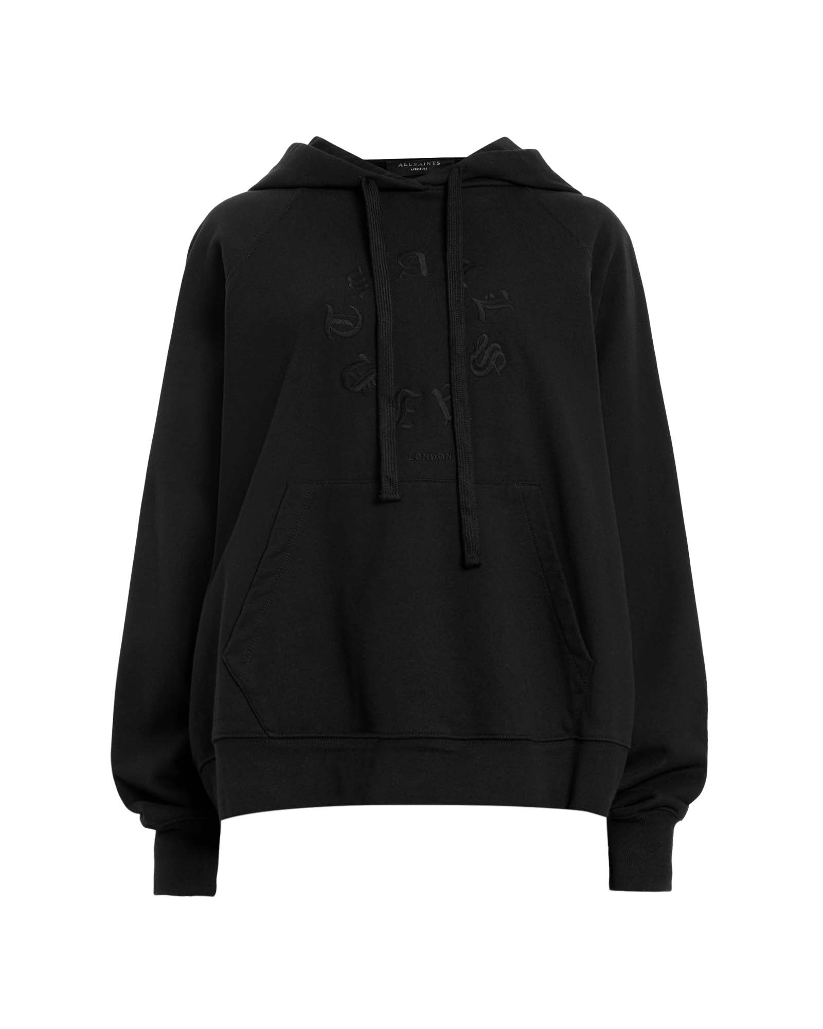 Black קפוצ'ון לנשים Tieroth ALLSAINTS