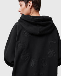 Black קפוצ'ון לנשים Tieroth ALLSAINTS