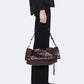 Black Lutece shoulder bag תיק צד לנשים ALLSAINTS
