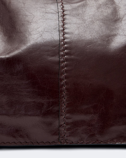 Black Lutece shoulder bag תיק צד לנשים ALLSAINTS