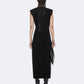 Black Kayla merino dress שמלת מקסי לנשים ALLSAINTS