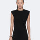 Black Kayla merino dress שמלת מקסי לנשים ALLSAINTS