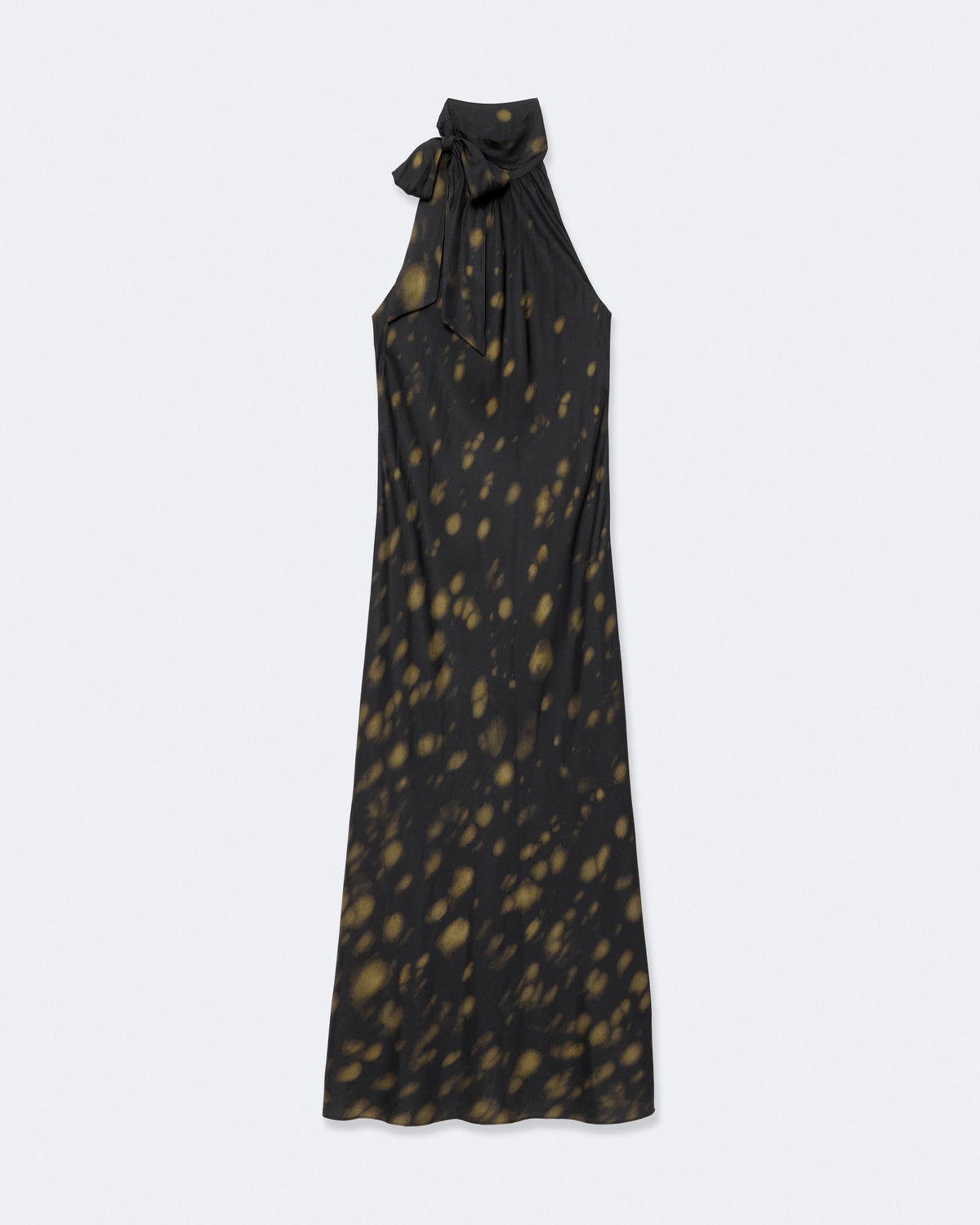 Dark Slate Gray שמלת מקסי בהדפס חיות לנשים Beril ALLSAINTS