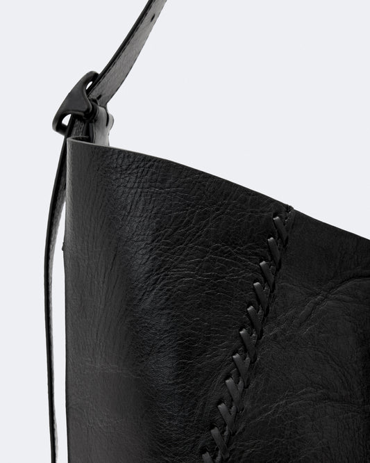 Black תיק צד מעור לנשים Esme ALLSAINTS