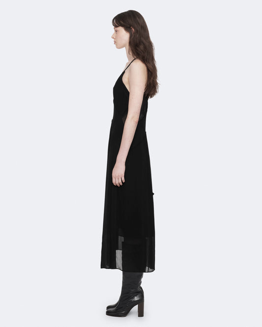 Black שמלת מידי לנשים Fawn ALLSAINTS