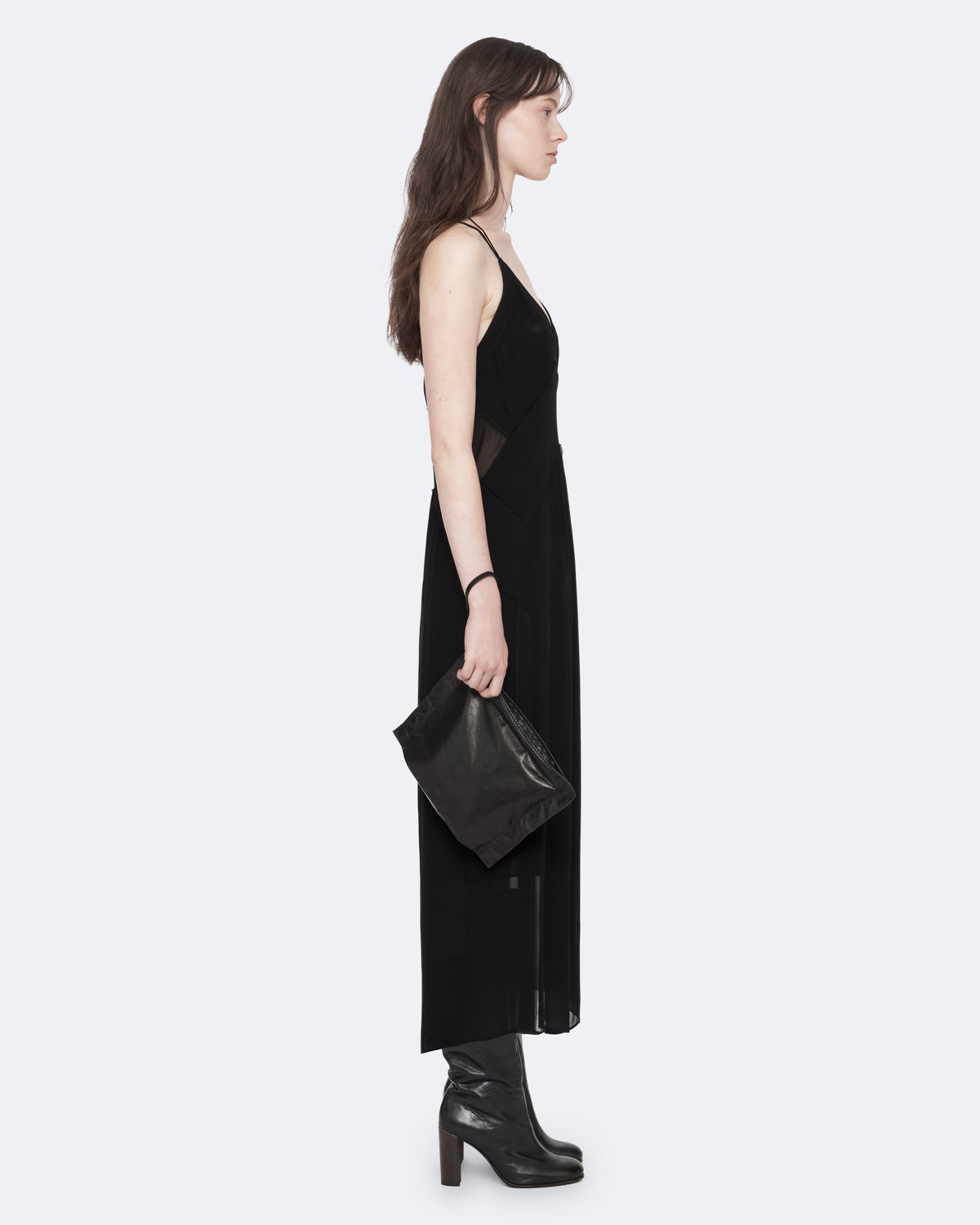 Black שמלת מידי לנשים Fawn ALLSAINTS