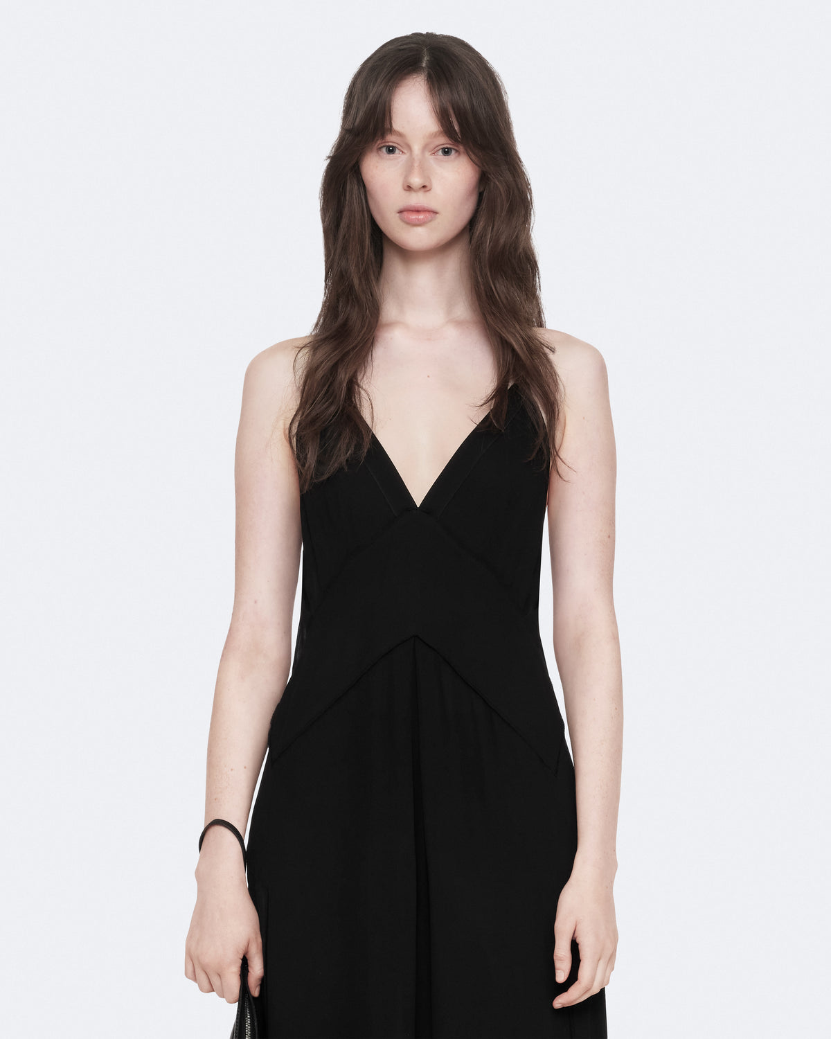 Black שמלת מידי לנשים Fawn ALLSAINTS