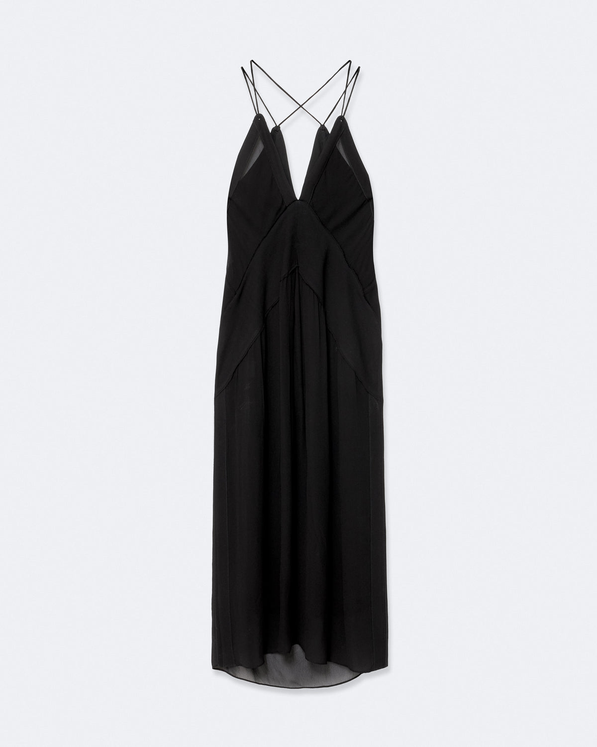 Black שמלת מידי לנשים Fawn ALLSAINTS