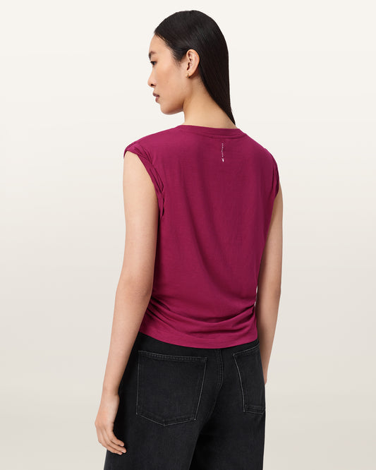 Seashell חולצה קצרה לנשים West ALLSAINTS