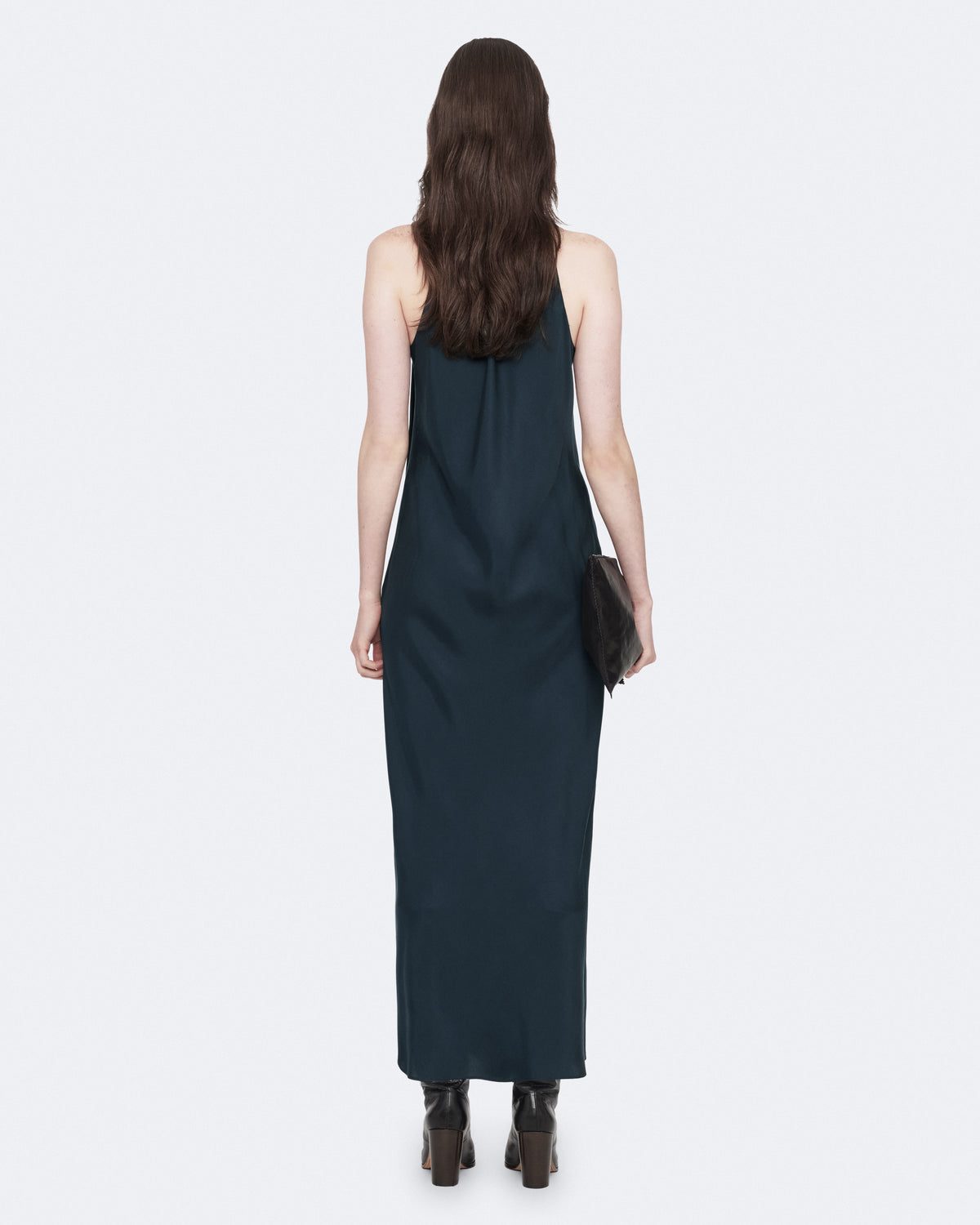 Dark Slate Gray שמלת מקסי לנשים Beril ALLSAINTS