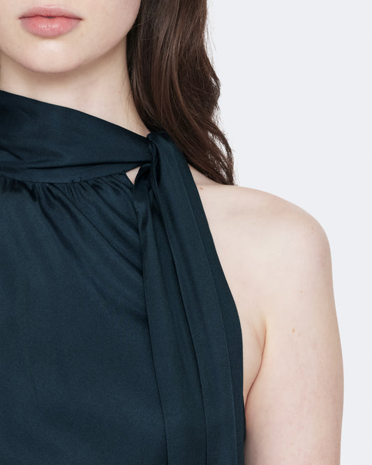 Dark Slate Gray שמלת מקסי לנשים Beril ALLSAINTS