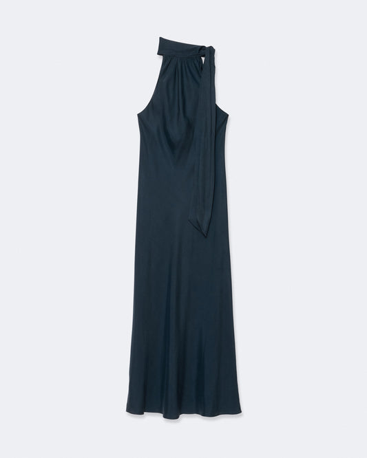 Dark Slate Gray שמלת מקסי לנשים Beril ALLSAINTS