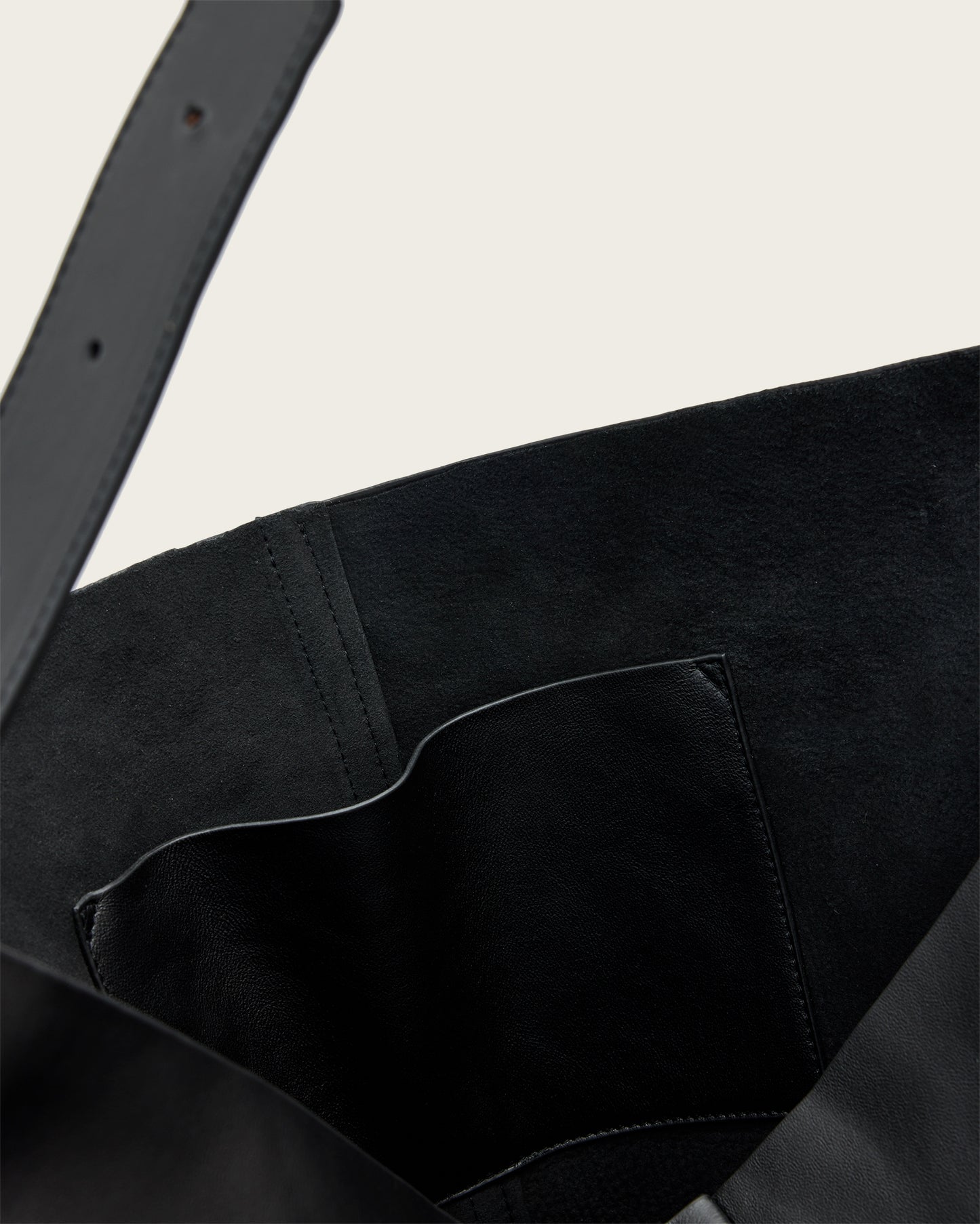 Black ASHA SHOULDER BAG תיק צד ALLSAINTS