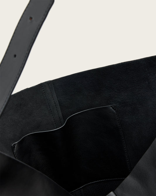 Black ASHA SHOULDER BAG תיק צד ALLSAINTS