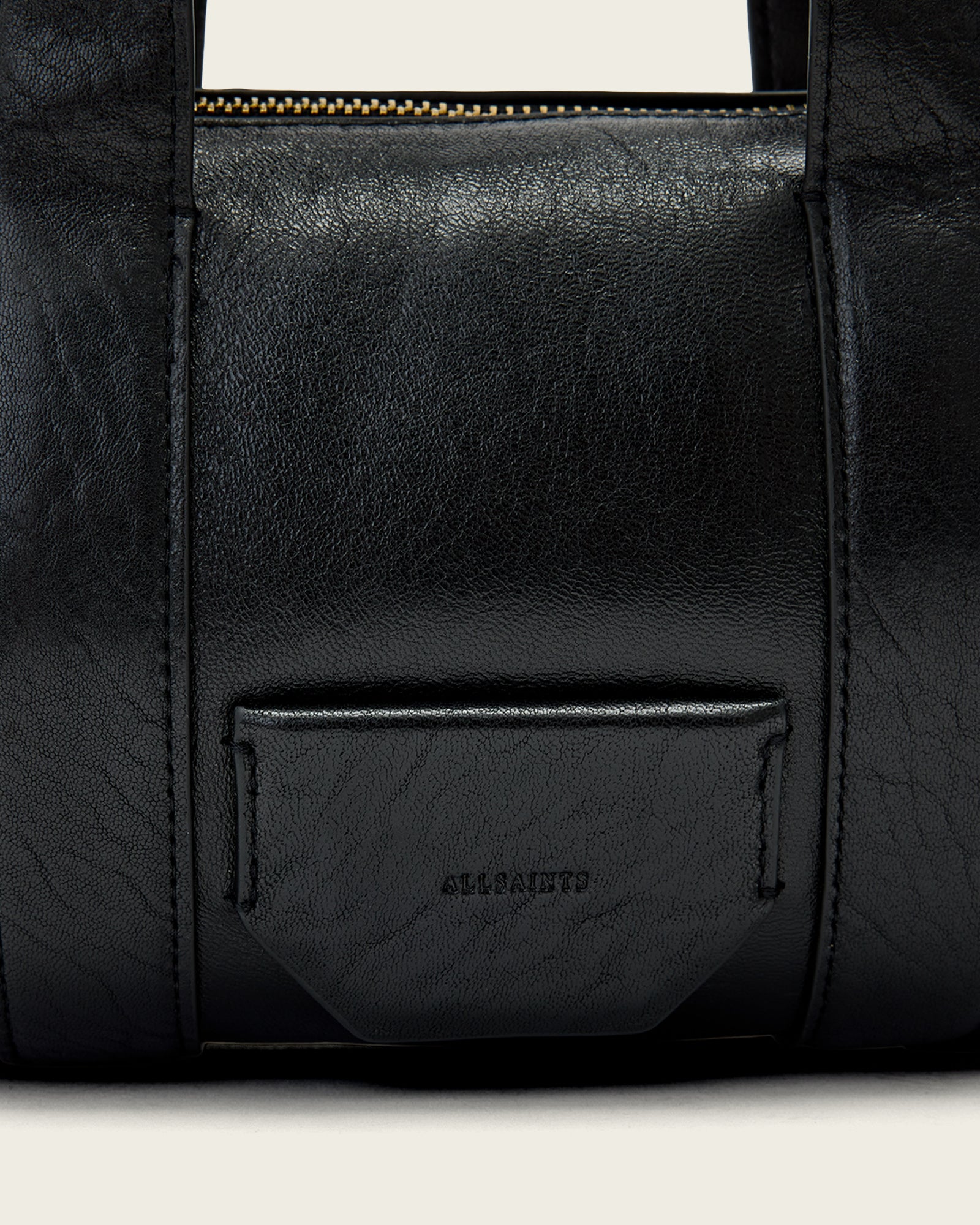 Black תיק צד לנשים Ares Grain ALLSAINTS