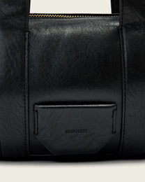 Black תיק צד לנשים Ares Grain ALLSAINTS