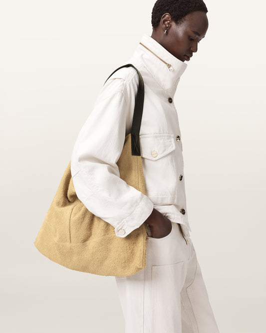 Seashell ASHA SUEDE SHLDR BAG תיק צד ALLSAINTS