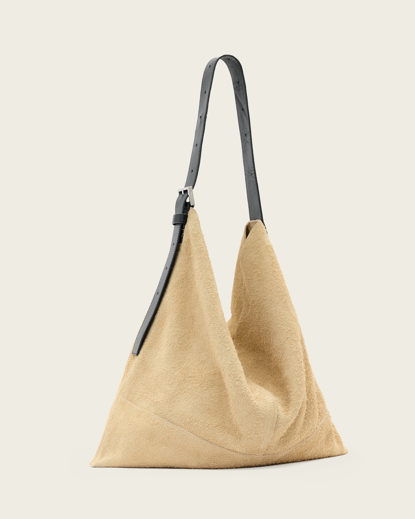 Lavender ASHA SUEDE SHLDR BAG תיק צד ALLSAINTS