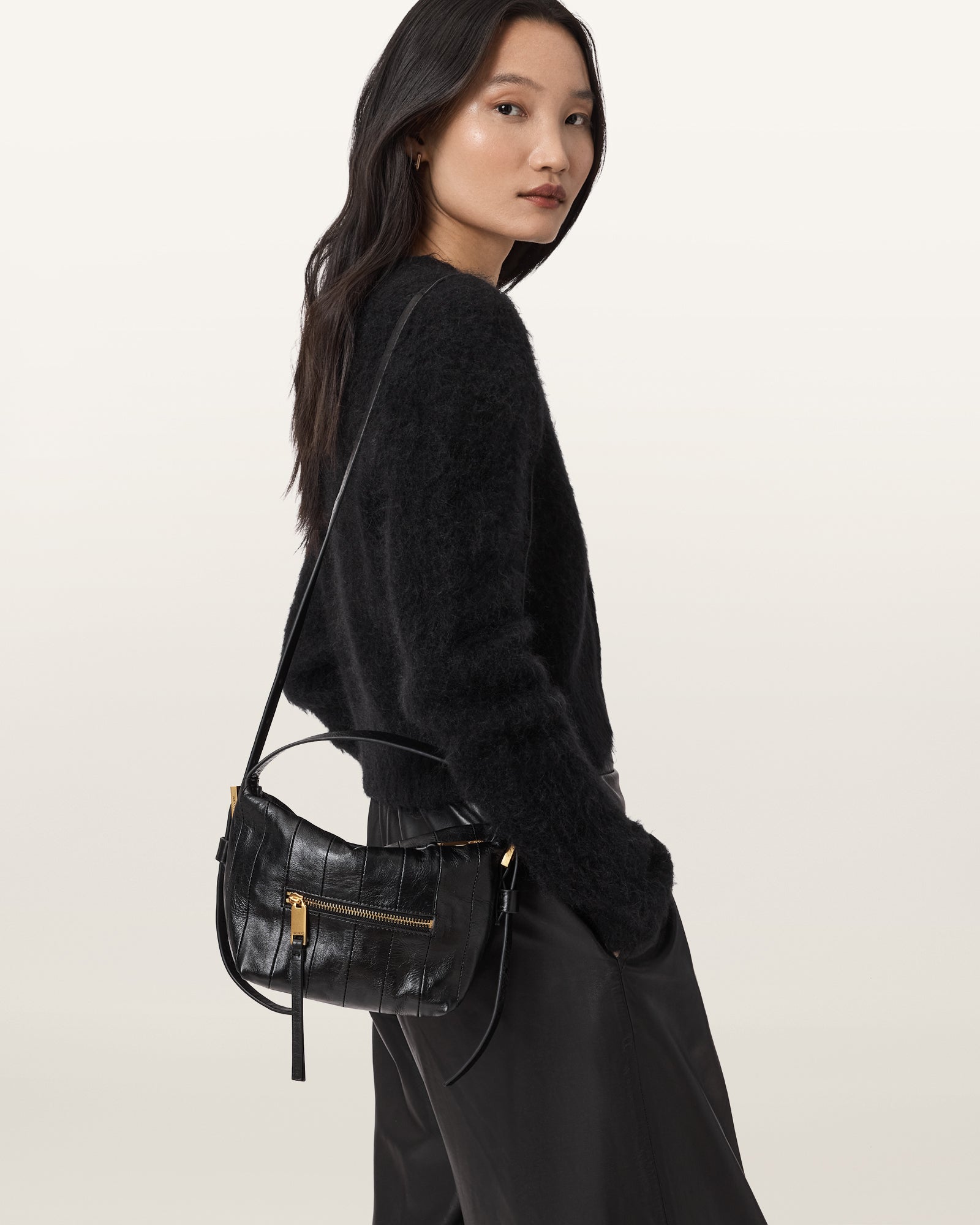 Seashell VEGA PANEL GRAB BAG תיק צד ALLSAINTS