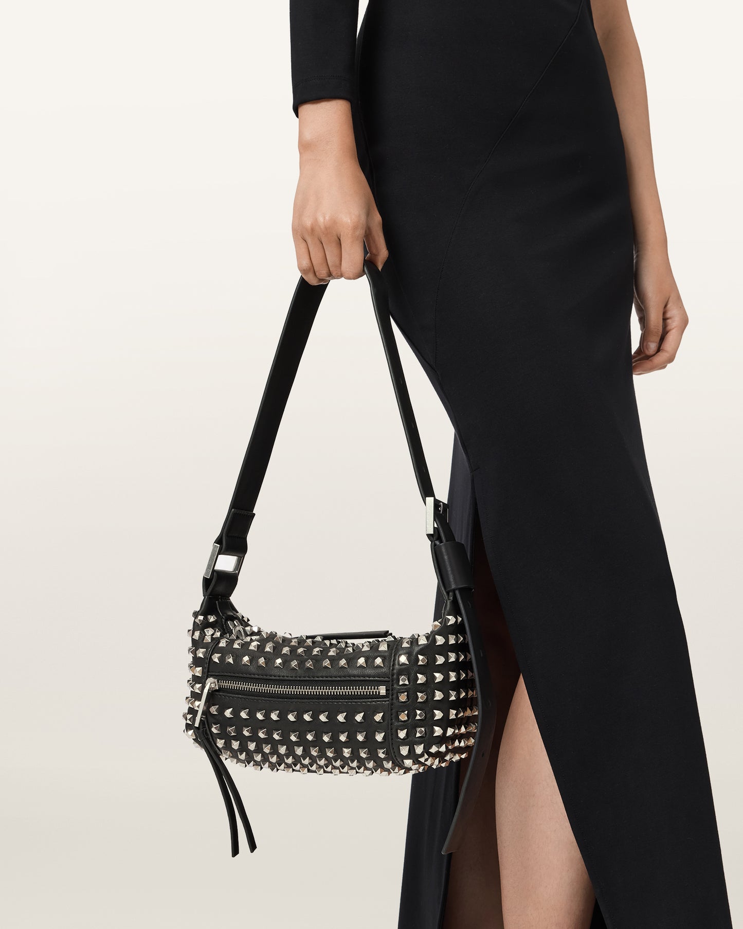 Black תיק צד לנשים Essential ALLSAINTS