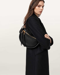 Black תיק צד לנשים Noemie Mini ALLSAINTS