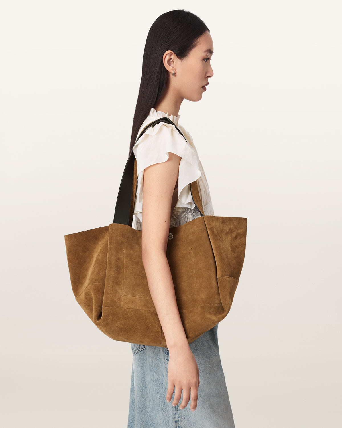 תיק זמש לנשים Rosalie Tote
