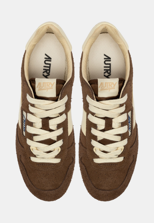 Dark Olive Green סניקרס לנשים Windspin Low AUTRY