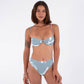 White Smoke בגד ים חלק תחתון לנשים Swimwear Bottoms HURLEY