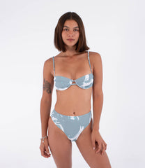White Smoke בגד ים חלק תחתון לנשים Swimwear Bottoms HURLEY