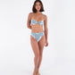 White Smoke בגד ים חלק תחתון לנשים Swimwear Bottoms HURLEY