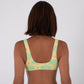 Light Gray בגד ים חלק עליון לנשים Macadamia Swim Top HURLEY