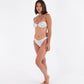 White Smoke בגד ים חלק עליון לנשים Under Wire HURLEY