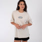 Light Gray טי שירט קצרה לנשים Urban Tide Hurley HURLEY