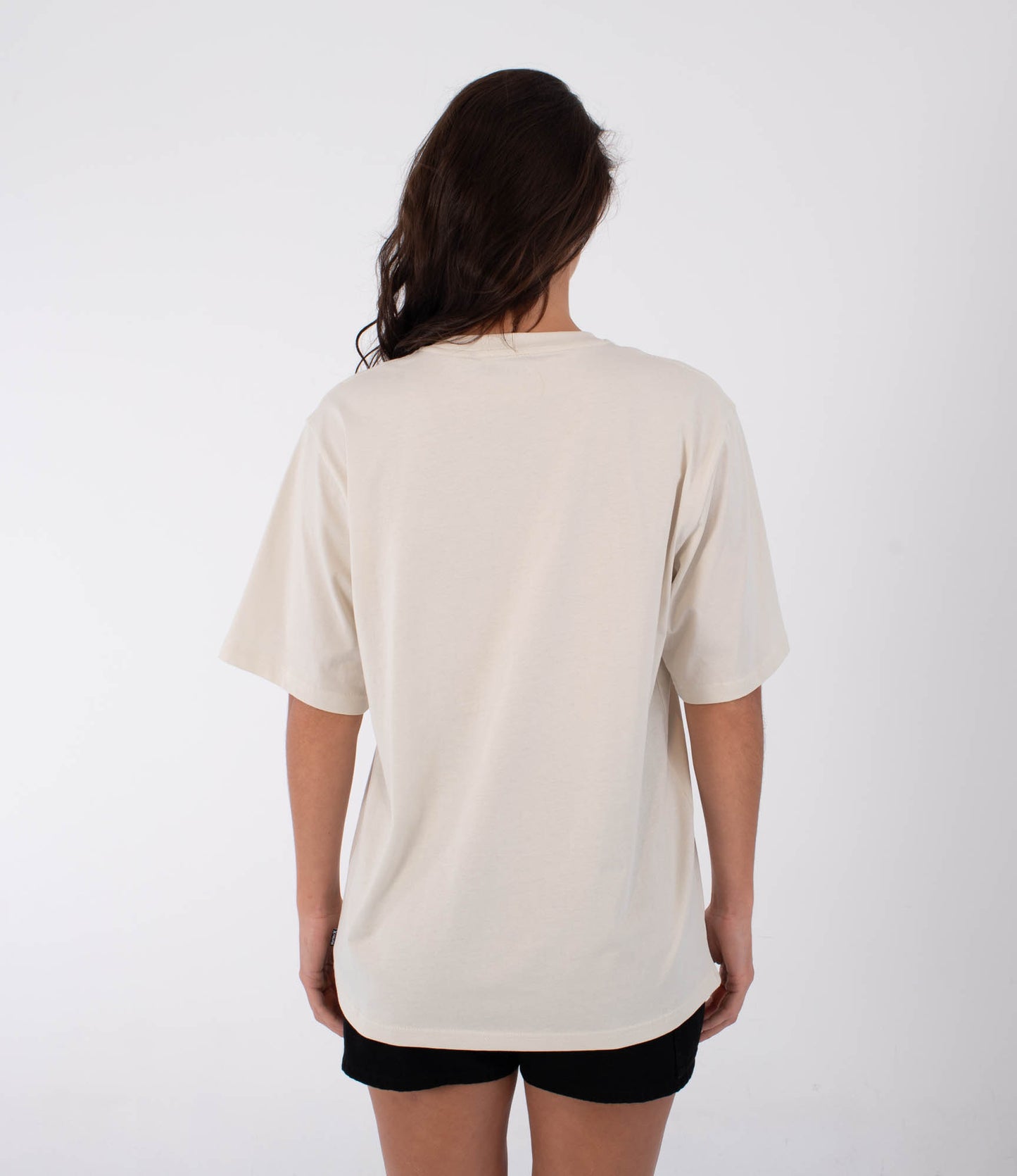 Light Gray טי שירט קצרה לנשים Urban Tide Hurley HURLEY